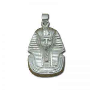 Egyptian Silver King Tut Pendant