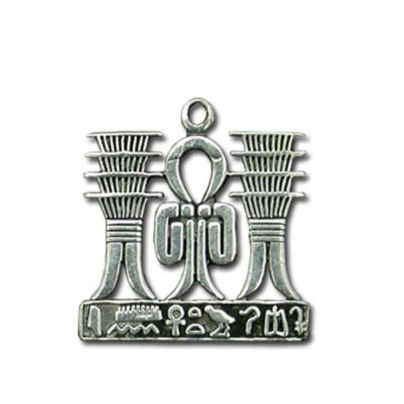 Knot of Isis and Djed Pillars Pendant
