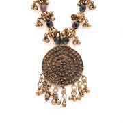 Fluorite Bedouin necklace antique vintage jewelry