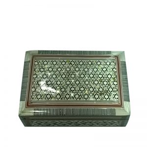 Medium Mother Of Pearl Rectangle Jewelry Box