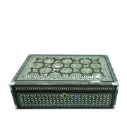 Mother Of Pearl Royal Jewelry Box