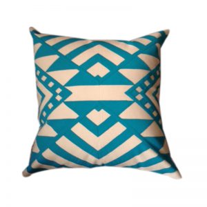 Egyptian Khayameya ( Appliqué) Throw Pillow Cover inspired by traditional Geometric Nubian patterns