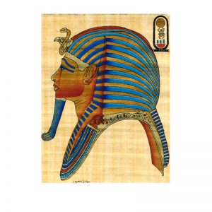 Mask of Tutankhamun papyrus